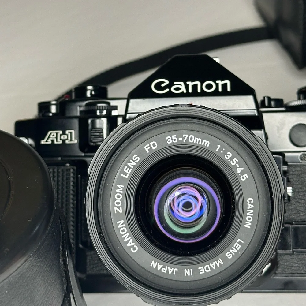 CANON A-1 || Vintage SLR 35mm Film Camera.